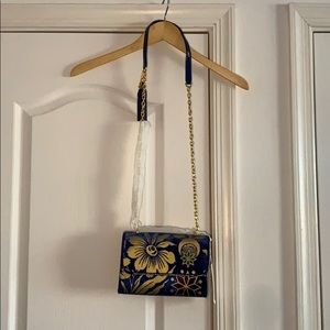 Tory Burch cosmic floral small shoulder bag